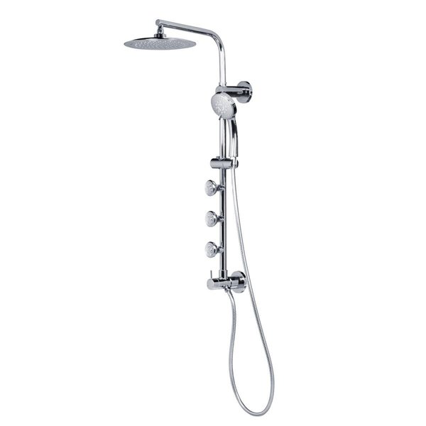 Chesterfield Leather Lanai Shower System, Brushed Nickel CH2635220